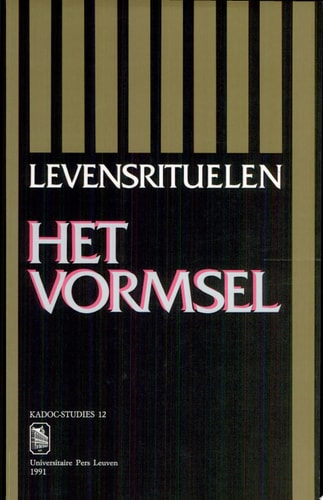 Levensrituelen Het vormsel