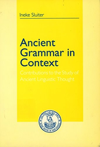 Ancient Grammar in Context