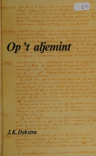 Op 't aljemint: In samling taaleigen ([Utjeften] - Fryske Akademy ; nr. 196/266)
