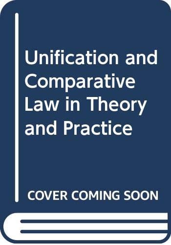 Unification and Comparative Law in Theory and Practice