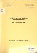 Continuity and divergence in the Bantu languages: Perspectives from a lexicostatistic study (Annalen. Menswetenschappen = Annales. Sciences humaines)