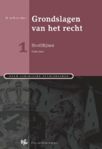 Grondslagen van het recht: 1. Hoofdlijnen