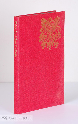 Type studies: The Norstedt collection of matrices in the typefoundry of the Royal Printing Office : a history and catalogue