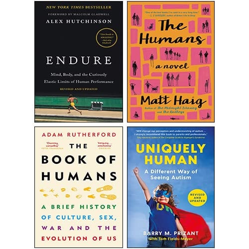 The Book of Humans, Endure, The Humans, Uniquely Human 4 Books Collection Set