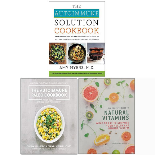 Autoimmune solution cookbook [hardcover],paleo, the anti-inflammatory & autoimmune cookbook 3 books collection set