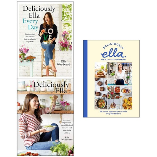 Ella mills collection deliciously ella the plant-based cookbook and every day simple recipes 3 books set