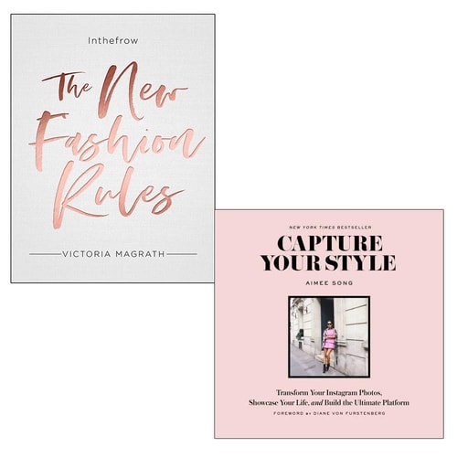 The new fashion rules [hardcover], capture your style 2 books collection set