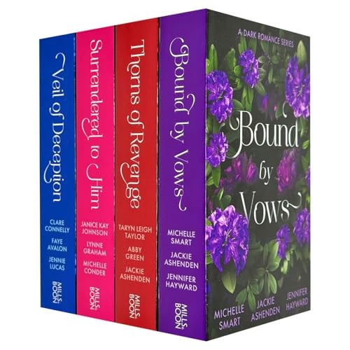 Bound By Vows, Veil Of Deception, Surrendered To Him, Thorns Of Revenge 4 Books Set