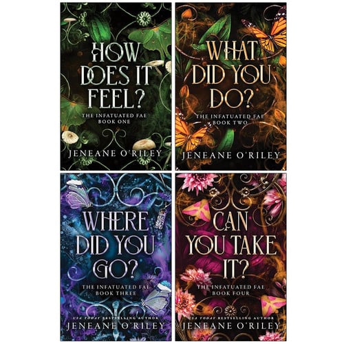 Infatuated fae Series 4 Books Collection Set By Jeneane O'Riley (How Does It Feel?, What Did You Do?, Where Did You Go? & Can You Take It?)
