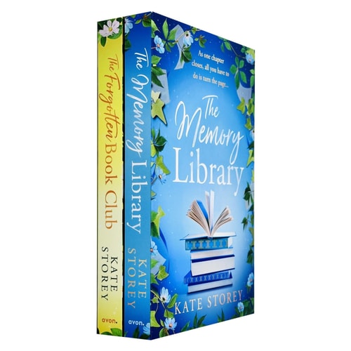 Kate Storey 2 Books Collection Set (The Forgotten Book Club & The Memory Library)
