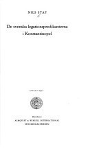 De svenska legationspredikanterna i Konstantinopel