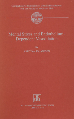 Mental stress and endothelium-dependent vasodilation
