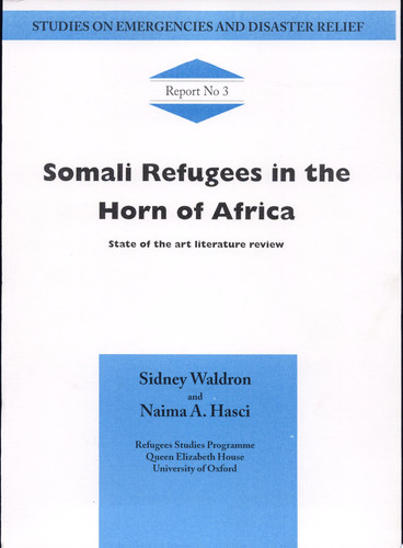 Somali Refugees in the Horn of Africa State of the Art Literature Review