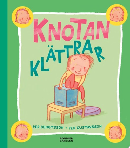 Knotan klättrar