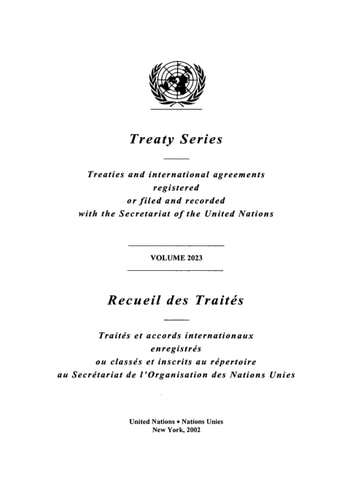 Treaty Series 2023/Recueil des traités 2023