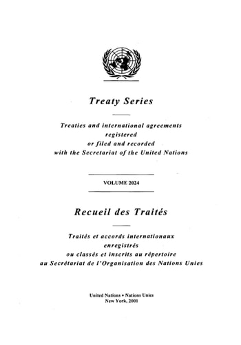 Treaty Series 2024/Recueil des traités 2024