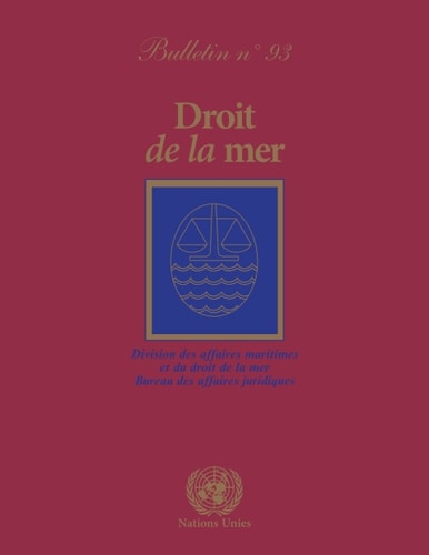 Droit de la mer bulletin, No.93