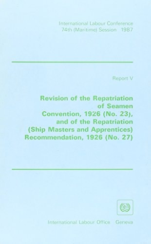 Revision of the Repatriation of Seafarers Convention 1926