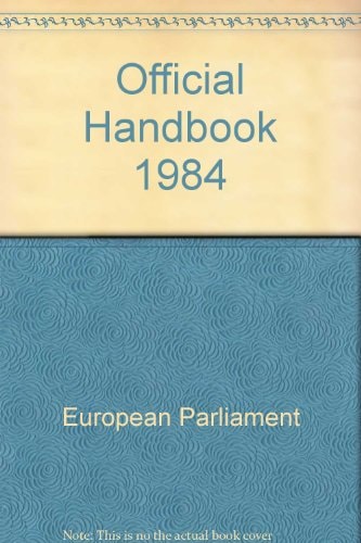 Official Handbook of the European Parliament, 1984 Second Electoral Period, 1984-89