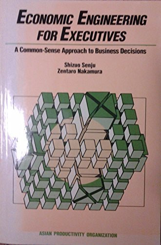 Economic Engineering for Executives A Common-sense Approach to Business Decisions