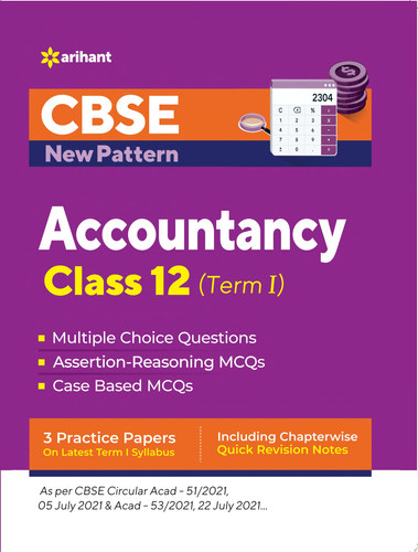 CBSE New Pattern Accountancy Class 12 for 2021-22 Exam (MCQs based book for Term 1)