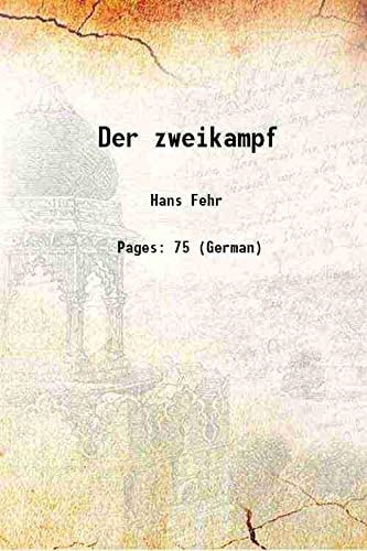 Der zweikampf