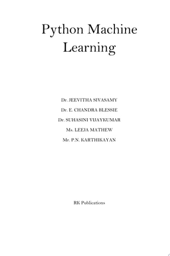 Python Machine Learning
