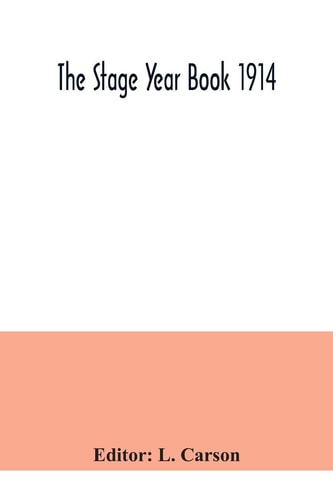 The Stage Year Book 1914