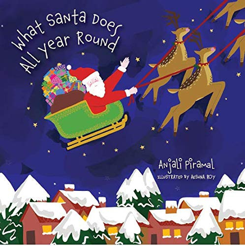 What Santa Does All Year Round - Christmas Book for Kids, Children's Book | Christmas Gifts for Kids