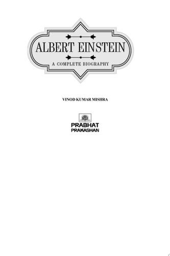 Albert Einstein: A Complete Biography Bestseller Book by Vinod Kumar Mishra: Albert Einstein: A Complete Biography
