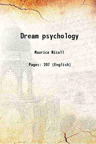 Dream psychology 1917