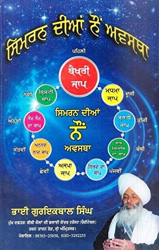 Simran Dian Nau Avasthavan - Book By Bhai Guriqbal Singh Ji
