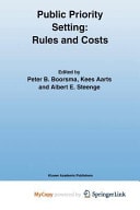 Public Priority Setting: Rules and Costs