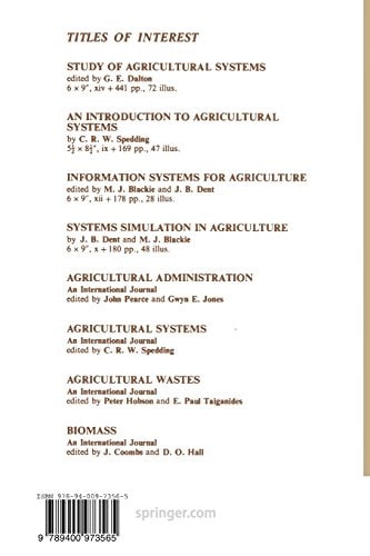 Managing Agricultural Systems