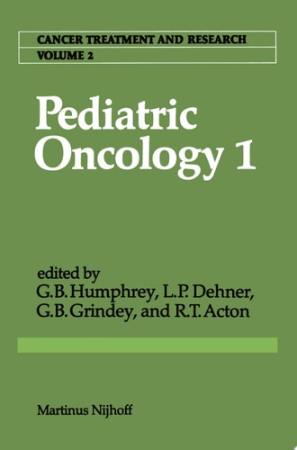 Pediatric Oncology 1 with a special section on Rare Primitive Neuroectodermal Tumors