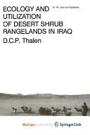 Ecology and Utilization of Desert Shrub Rangelands in Iraq