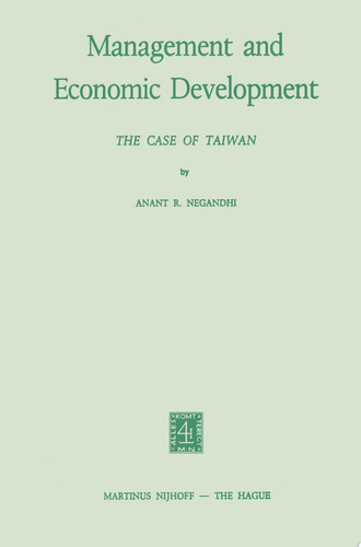 Management and Economic Development The Case of Taiwan
