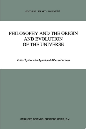 Philosophy and the Origin and Evolution of the Universe