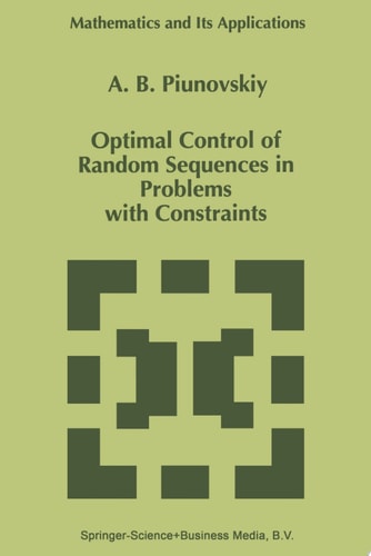 Optimal Control of Random Sequences in Problems with Constraints