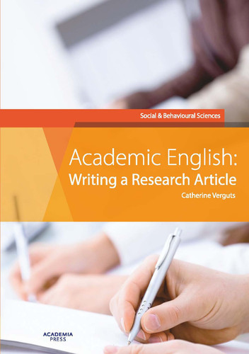 Academic English: Writing a research article (POD) Social & Behavioral Sciences