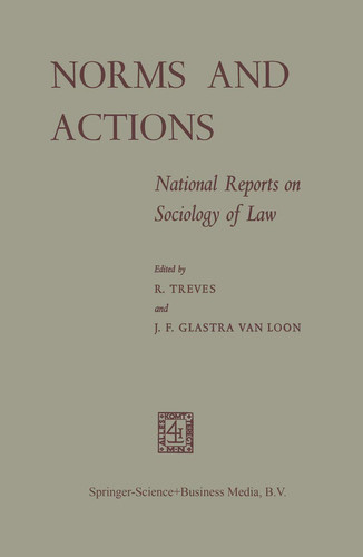 Norms and Actions National Reports on Sociology of Law