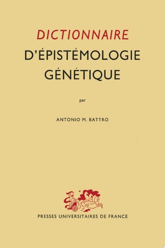Dictionnaire D’épistémologie Génétique