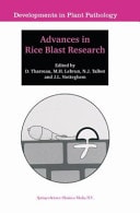 Advances in Rice Blast Research Proceedings of the 2nd International Rice Blast Conference 4–8 August 1998, Montpellier, France