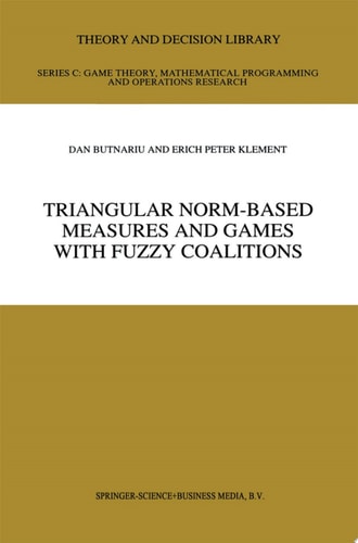 Triangular Norm-Based Measures and Games with Fuzzy Coalitions