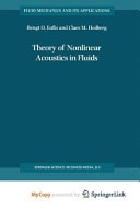 Theory of Nonlinear Acoustics in Fluids