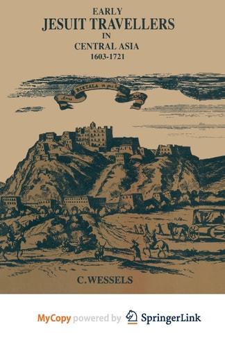 Early Jesuit Travellers in Central Asia, 1603-1721