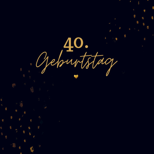 40. Geburtstag- Gästebuch Blanko Neutrales Gästebuch 40. Geburtstag. Für Glückwünsche, Fotos & Erinnerungen. Geschenk 40. Geburtstag.
