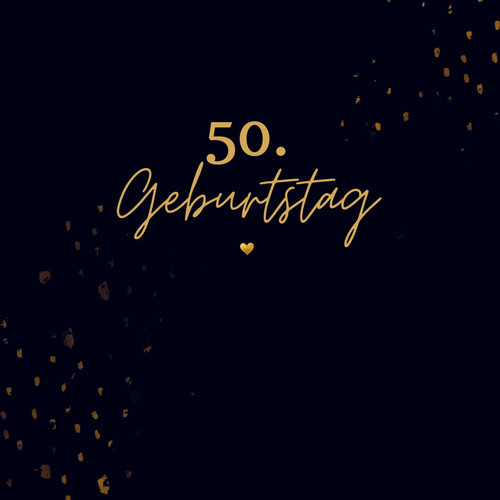 50. Geburtstag- Gästebuch Blanko Neutrales Gästebuch 50. Geburtstag. Für Glückwünsche, Fotos & Erinnerungen. Geschenk 50. Geburtstag.