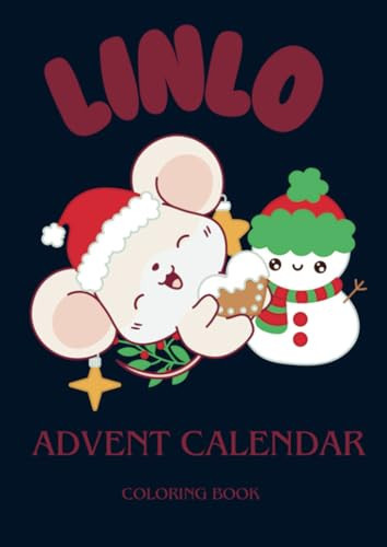Advent Calendar Coloring Book (Dutch Edition)