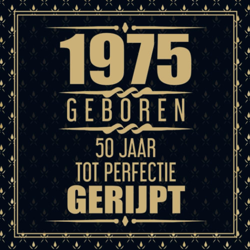 1975 Geboren 50 Jaar Tot Perfectie Gerijpt: Sarah 50e verjaardag Gastenboek | 50 jaar Gastenboek | Cadeau 50 jaar Abraham | 50 jaar verjaardag ... - 60 beschrijfbare pagina's (Dutch Edition)
